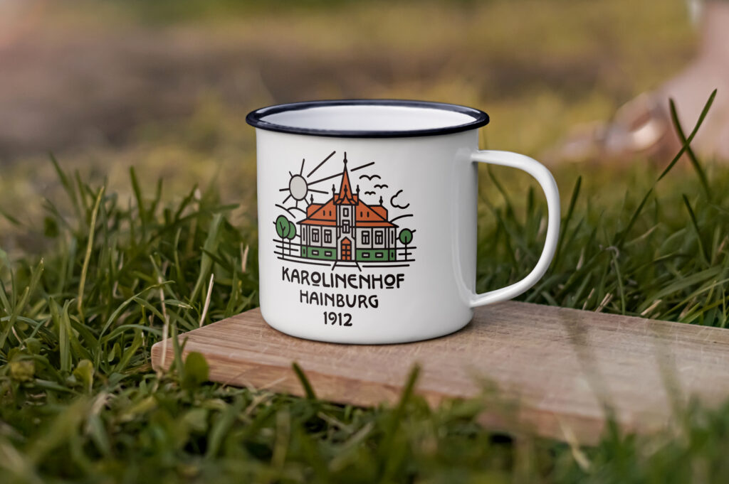 Karolinenhof farm, hrnček.