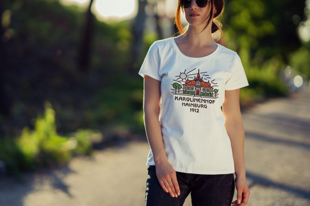Karolinenhof farm, tričko.