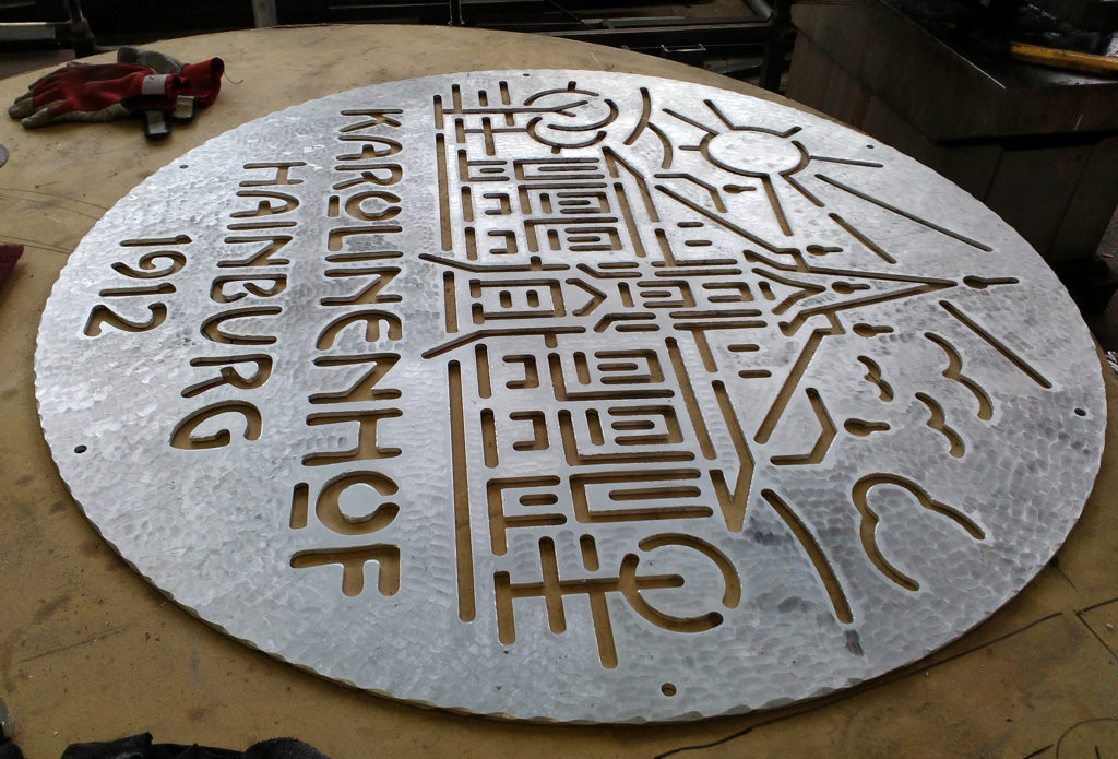 Orientačný systém, svetelné logo