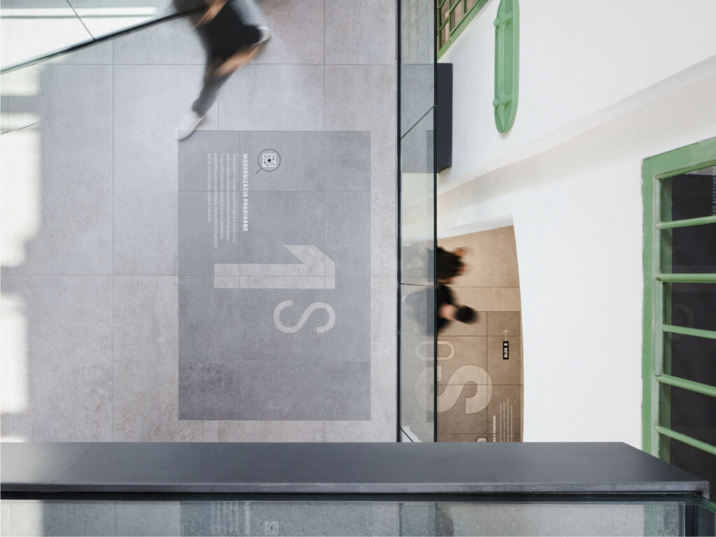 Pradiareň 1900, informačný systém v priestoroch silocentrály